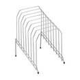 thumbnail image 1 of Staples Metal Incline Desktop File Sorter 8 Compartments Chrome (10853), 1 of 3