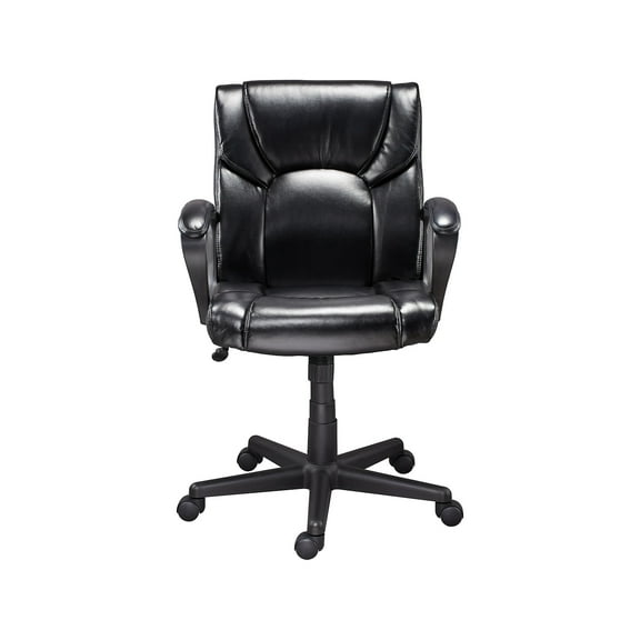 Staples Montessa II Luxura Managers Chair Black 272067