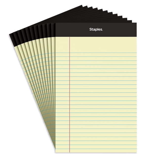 Paper Notepad Staples