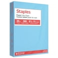 thumbnail image 1 of Staples Pastel 30% Recycled Color Copy Paper 20 lbs. 8.5" x 11" Blue 500/Ream (14786), 1 of 5