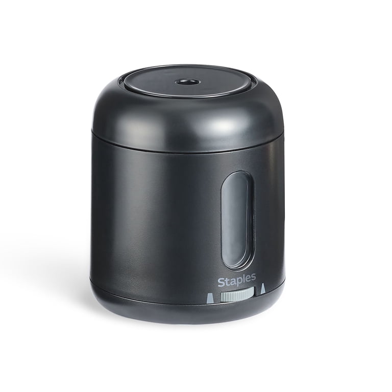 Staples Personal Dual Powered Pencil Sharpener Black (ST62625
