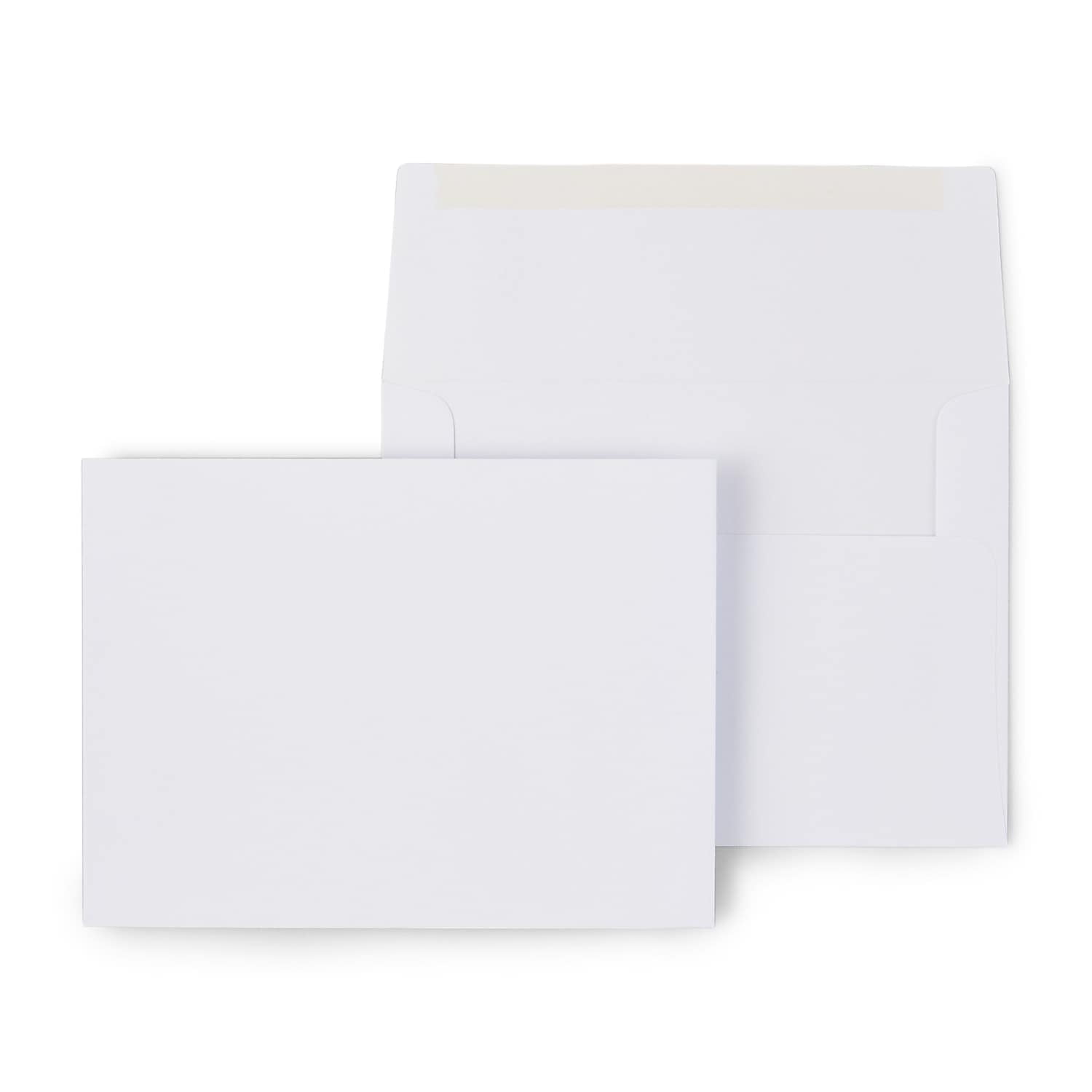 Staples Photo Gummed Invitation Envelopes 4 3/4" x 6 1/2" White 150