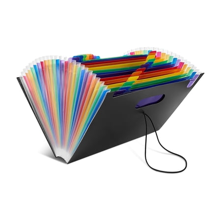Staples Plastic Accordion File 25-Pocket Letter Size Multicolor (TR45523) price history and forecast - Staples ST45523