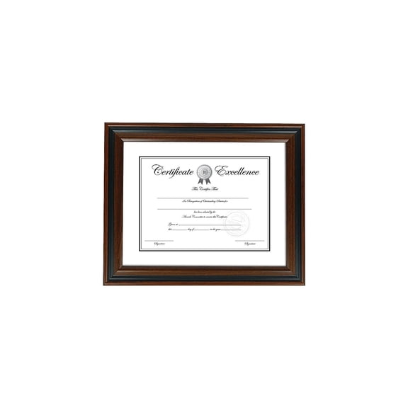 Staples Plastic Certificate Frame (53129/20190) 810900