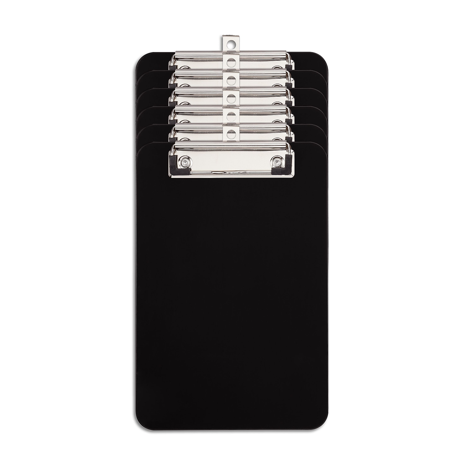 Staples Plastic Clipboards Letter Size Black 12/Carton ST23143/23143VS