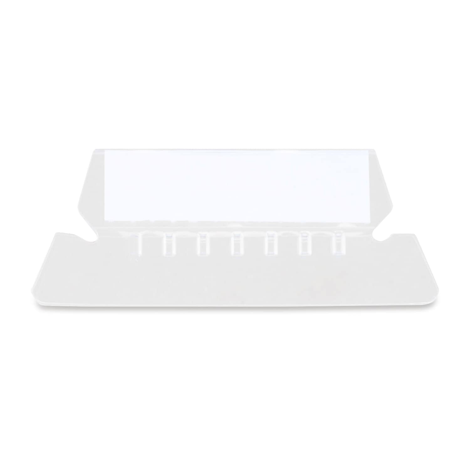 Staples Plastic Tabs 2" x 5/8" Clear 25/Pack (117796/42T CLE) TR117796