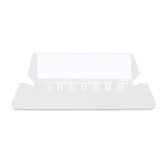 Staples Plastic Tabs 2" x 5/8" Clear 25/Pack (117796/42T CLE) TR117796