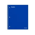 thumbnail image 1 of Staples Premium 1-Subject Notebook 8" x 10.5" Wide Ruled 100 Sheets Blue 12/Carton (TR20957CT), 1 of 4