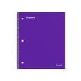 thumbnail image 1 of Staples Premium 1-Subject Notebook 8" x 10.5" Wide Ruled 100 Sheets Purple 3/Pack ST20960DVS, 1 of 1