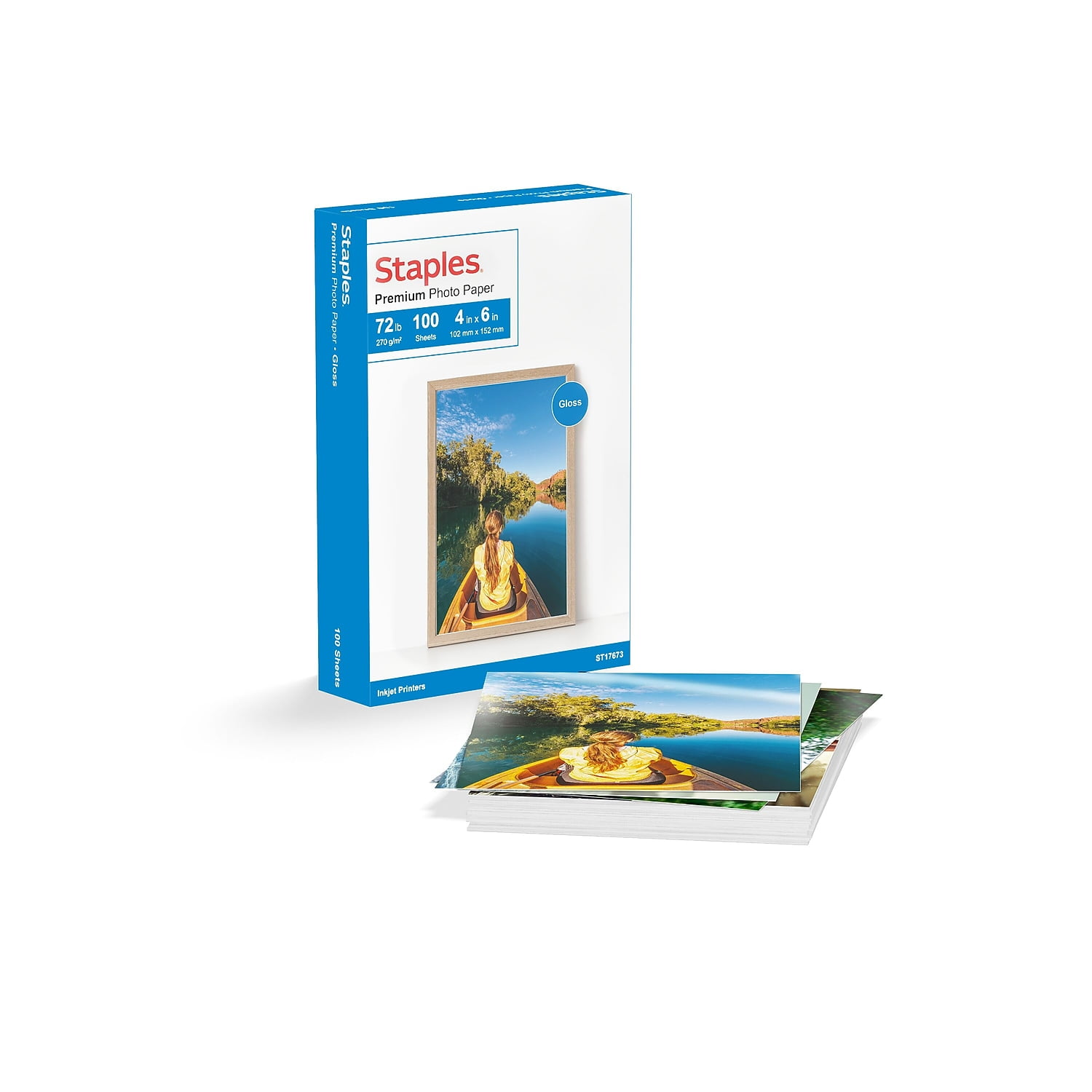Muse Postcard Paper – Inkjet Glossy Photo Paper, 30 Sheets, 210g Thick, Single-Sided, For High-Quality Prints