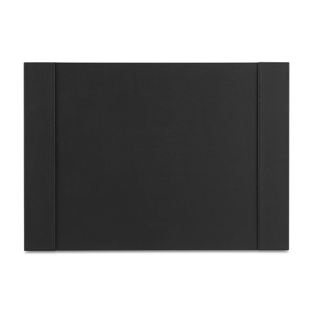 Staples Refillable Faux Leather Desk Pad 24"L x 17"W Black (45058