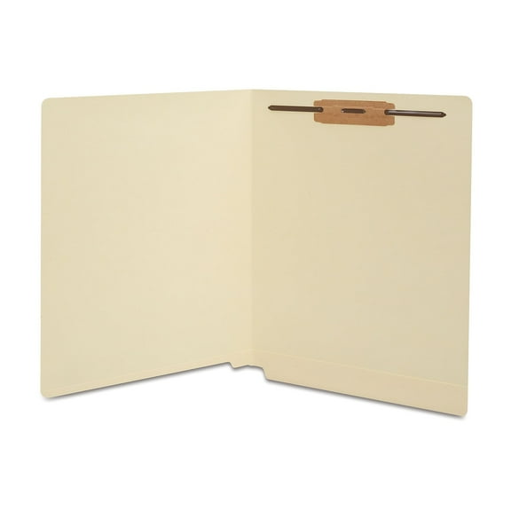 Staples Reinforced End Tab Classification Folder Letter-Size Manila 100/Carton ST18356-CCVS