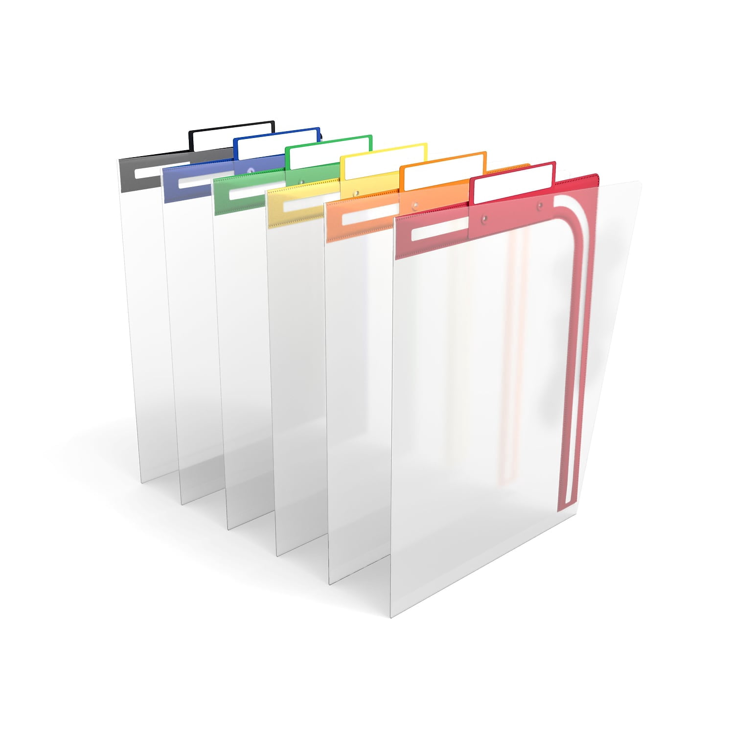 Staples Reinforced File Folder 1/3 Cut Letter Size Assorted Colors 18/Carton TR39414-CCVS