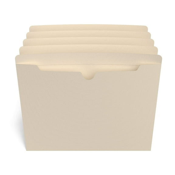 Staples Reinforced File Jacket Flat Letter Size Manila 200/Carton ST293050/TR29VS