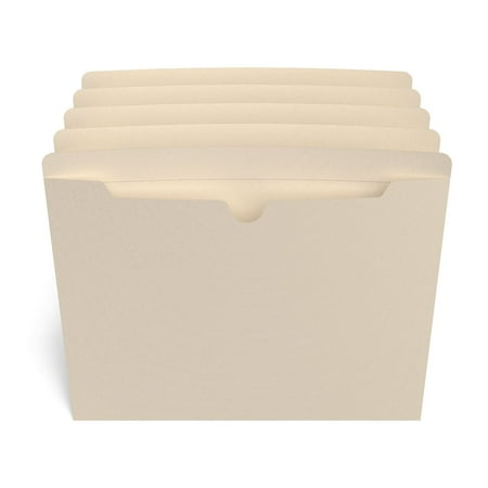 Staples Reinforced File Jacket Letter Size Manila 100/Box (TR293050)