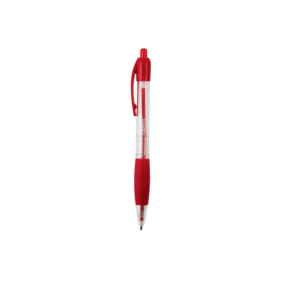 Staples Retractable Ballpoint Pens Medium Point Red Ink 36/Carton 50792-CCVS