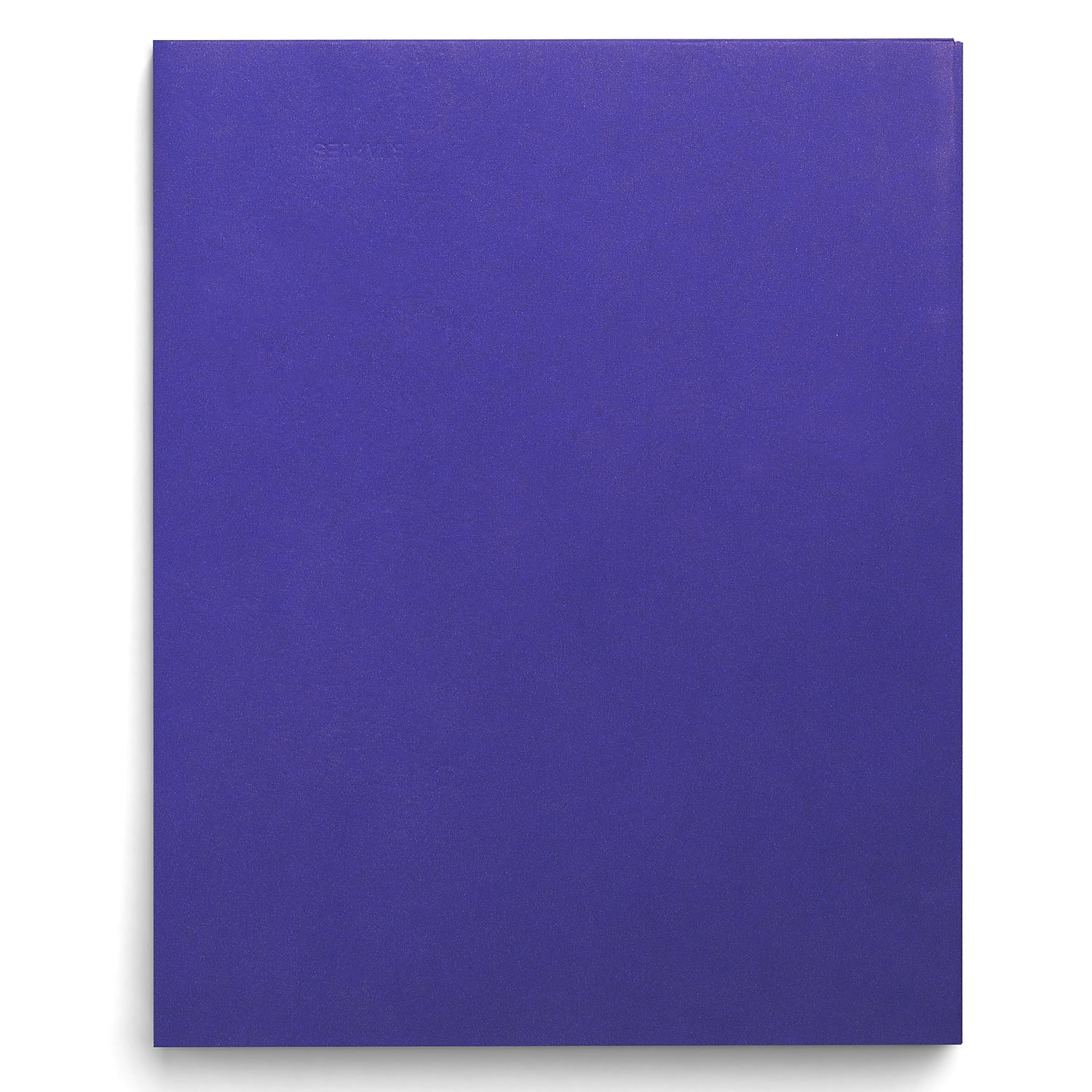 Staples School Grade 2 Pocket Folder Blue 25/Box 27534-CC