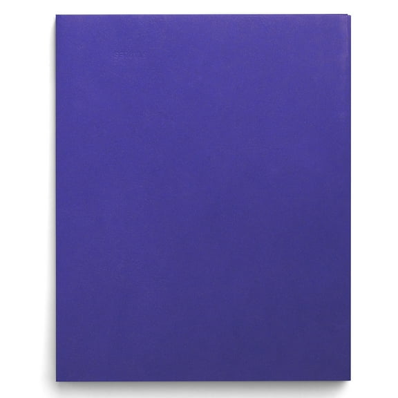 Staples School Grade 2 Pocket Folder Blue 25/Box 27534-CC