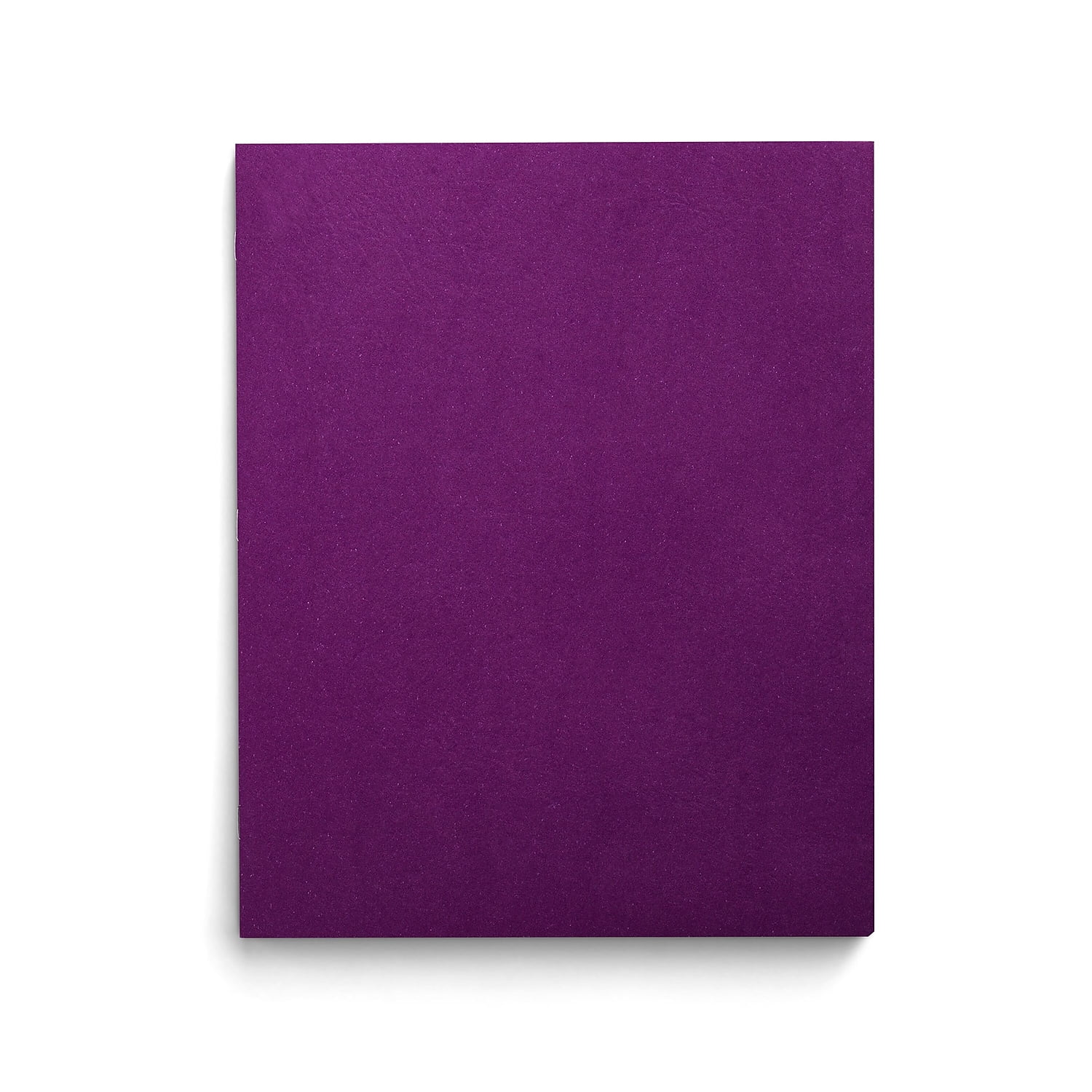 Staples School Grade 2 Pocket Folder, Purple, 25/Box