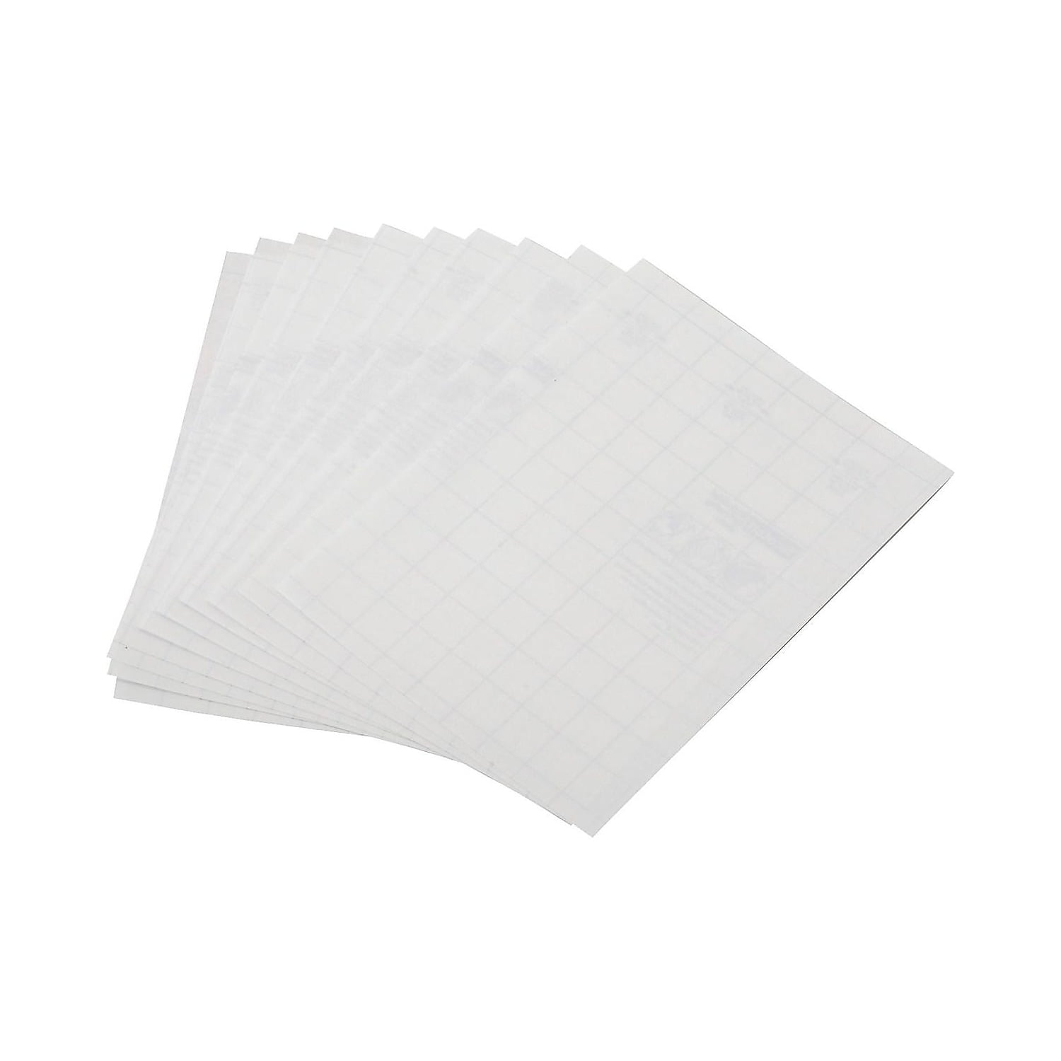 VHALE Glossy Clear Self-adhesive Overlay Laminating Sheet Contact Papers, 7  X 8 Inches, 3.15 Mil, Pack of 100 