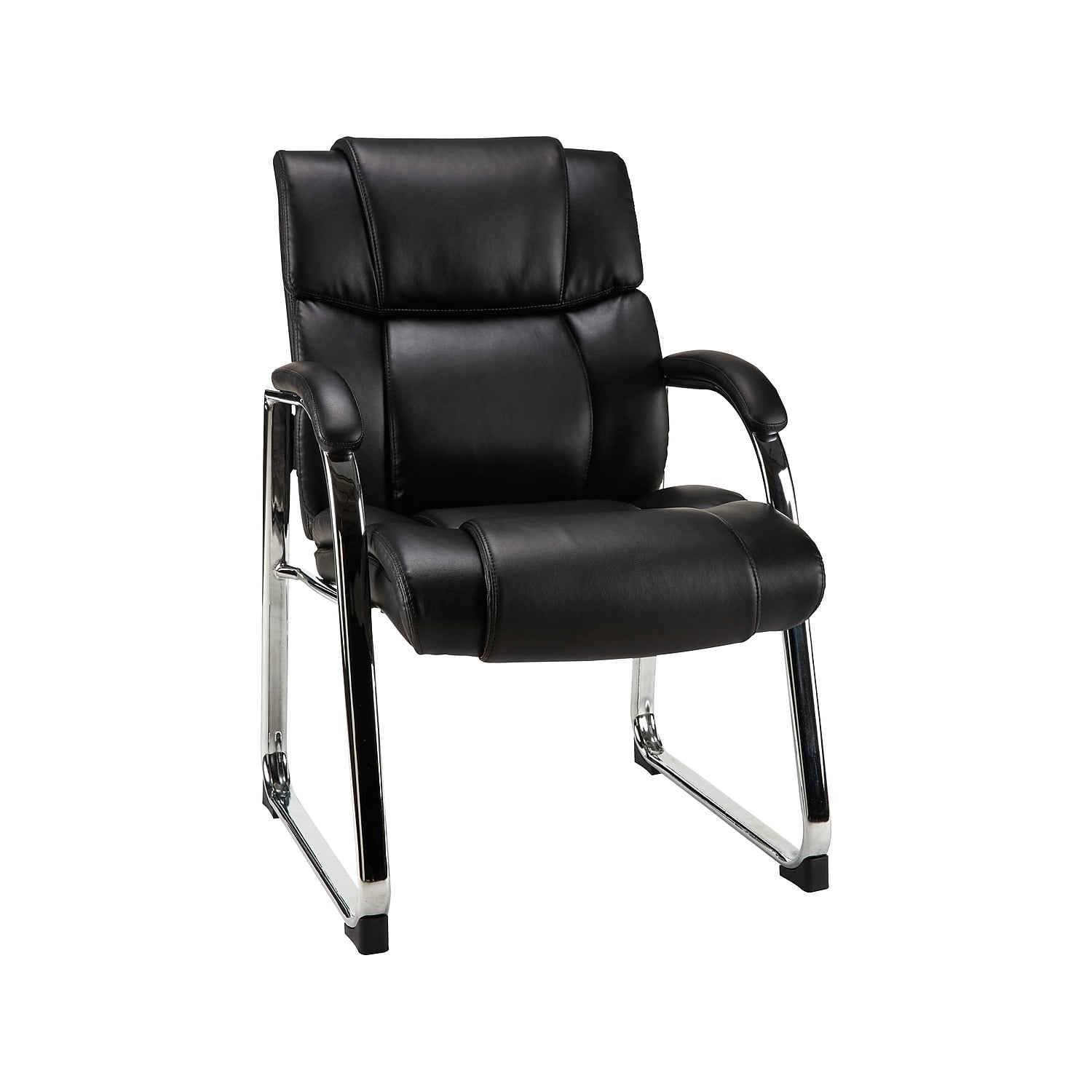 Staples Sonada Bonded Leather Guest Chair for Office, Waiting Room