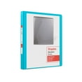 Staples Standard 1/2" 3Ring View Binder Periwinkle (26429CC) 82714