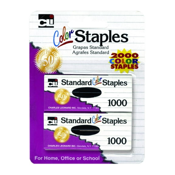 Staples Standard Asst Colors