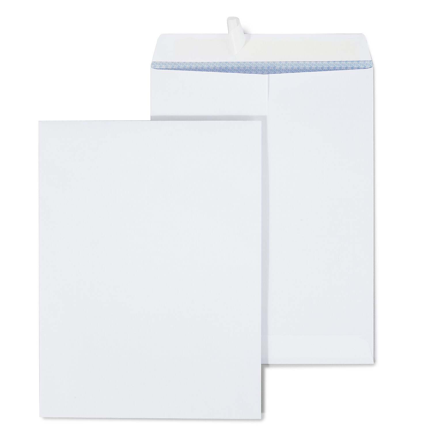 Pen+Gear Privacy Tint Peel & Stick Catalog Envelopes, White, 9" x 12
