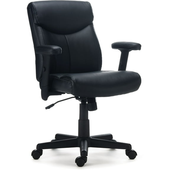 Staples Traymore Luxura Managers Chair Black 2/Pack 59425-CCVS