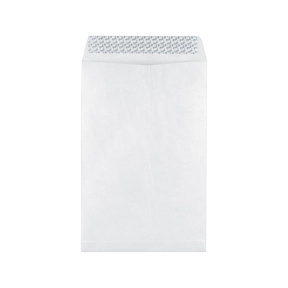 Staples Tyvek EasyClose Catalog Envelopes 12"L x 15.5"H White 100/Box (ST19869)