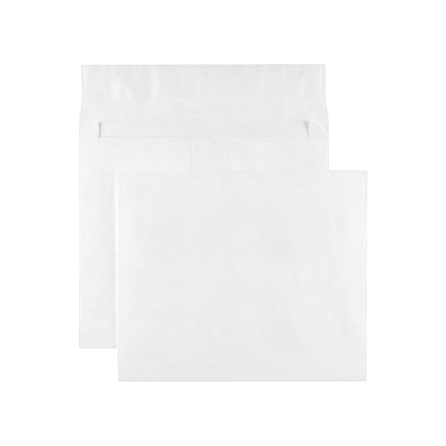 Staples Tyvek EasyClose Catalog Envelopes 13" x 10" White 100/Box