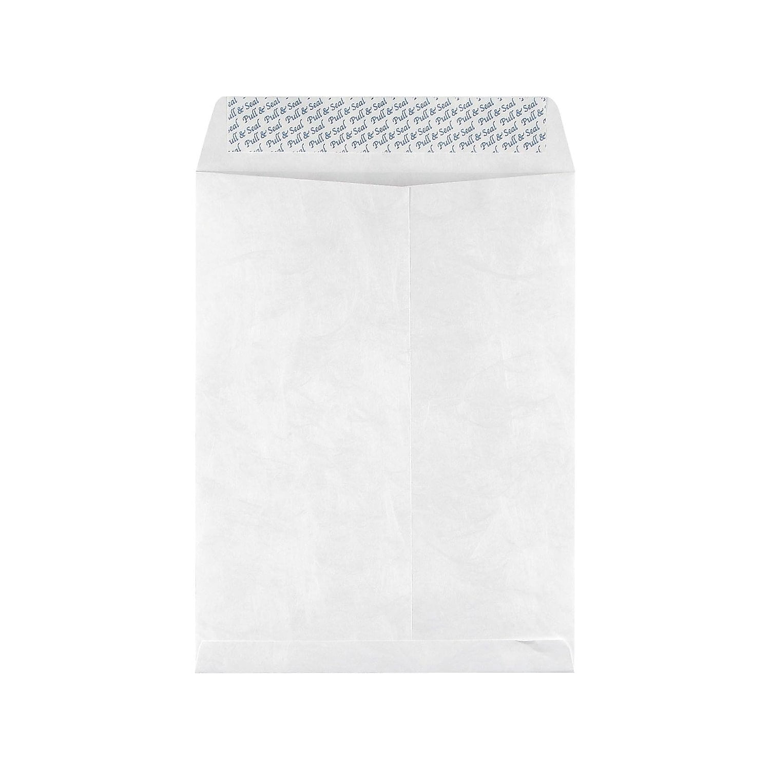 Staples Tyvek Self Seal Catalog Envelope 9 1/2" x 12 1/2" White 100/Box (ST19867-CC)