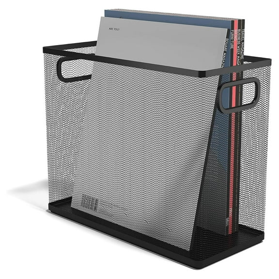 Staples Wire Mesh File Organizer, Matte Black, 2/Pack (TR57550-CCVS)