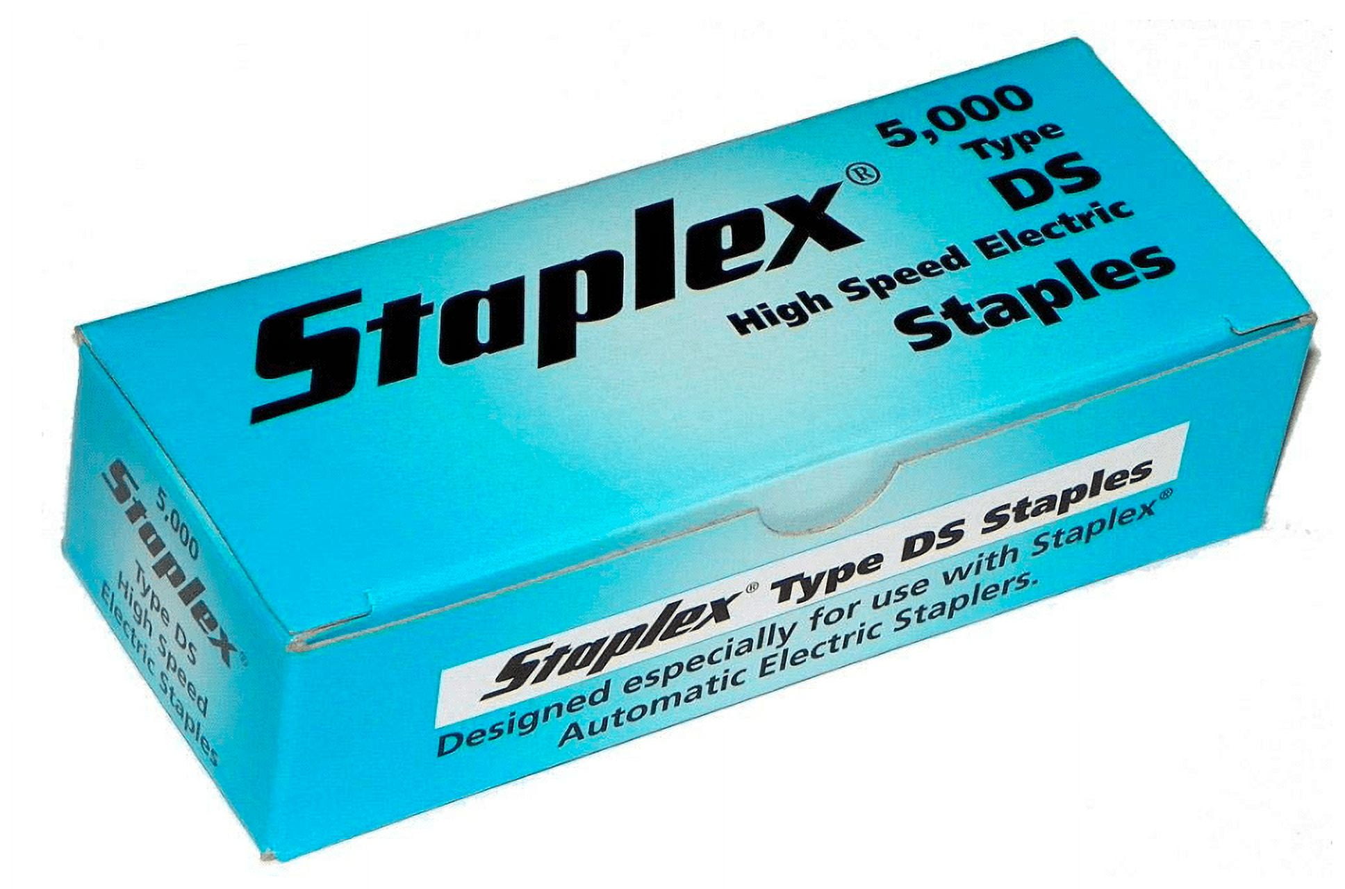 Staplex 1/4" DS High Speed Electric Staples, 5,000/Box