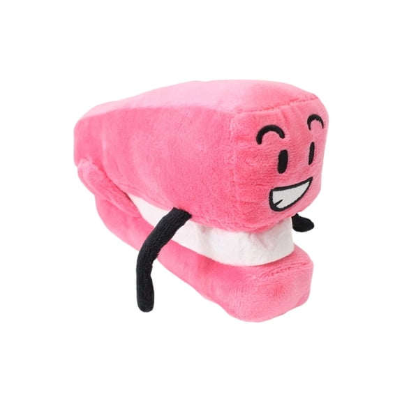 Stapy Plush Toy Anime BFDI Soft Stuffed Doll Fan Collectible Desk Decoration(18cm)