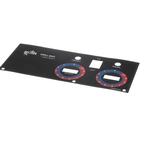 Star 2M-Z9616 Control Panel Label