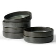 thumbnail image 1 of Star 7.5" Pasta Bowls Set, Salad Bowl Set of 4, Double Reactive Glaze, Stackable, Perfect for Your Friend for Housewarming, Thanksgiving, Christmas, Matte White, 1 of 7