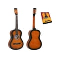 thumbnail image 1 of Star Acoustic Guitar 38 Inch with Beginner's Guide, Sunburst, 1 of 6