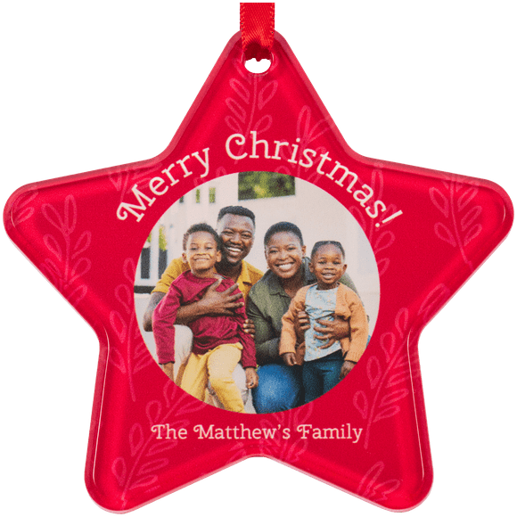 Star Acrylic Ornament
