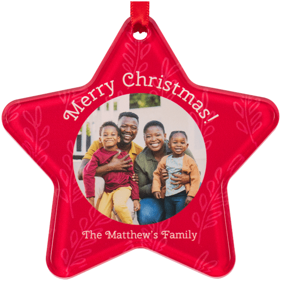 Star Acrylic Ornament