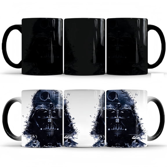 Star Anime Wars Changing Coffee Mug Heat-Sensitive Reactive Ceramic Cup Coffee Mug