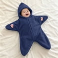 thumbnail image 1 of Star Baby Outfit, Starfish Onesie Baby Cute Baby Star Suit Newborn Fleece, 1 of 4