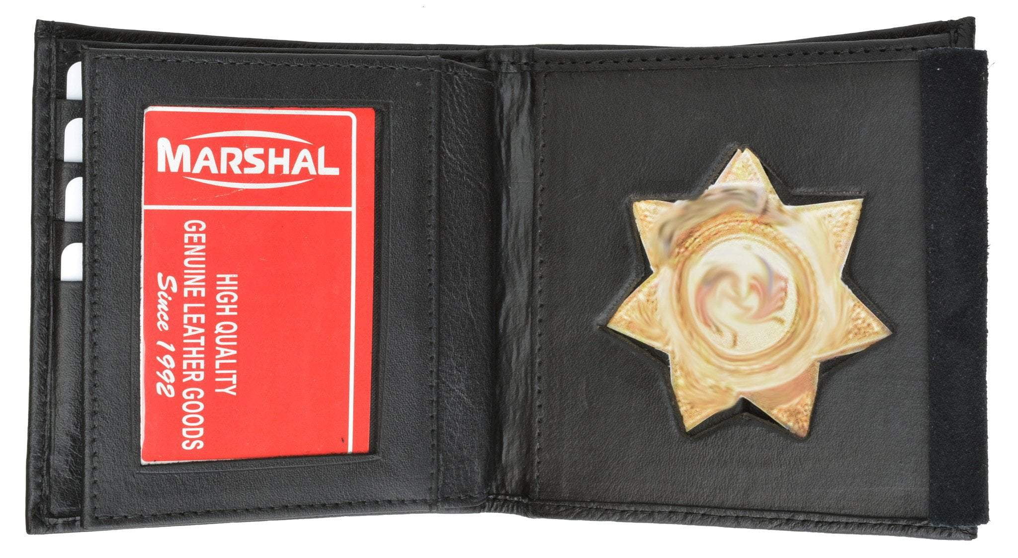 Star Badge Holder Leather Wallet 2517 TA (C)