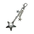 thumbnail image 1 of Star Bag Charm Trendy Bag Accessory Fashion Statement Pendant Gothic Key Pendant, 1 of 14