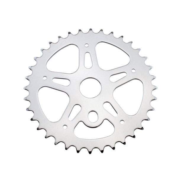 Star Bike Sprocket/Chainring, 36T 1/2 X 1/8, Chrome