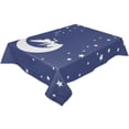 thumbnail image 1 of Star Black Table Cloth Waterproof Dining Tablecloth for Table Kitchen Decorative Coffee Cuisine Part, 1 of 5
