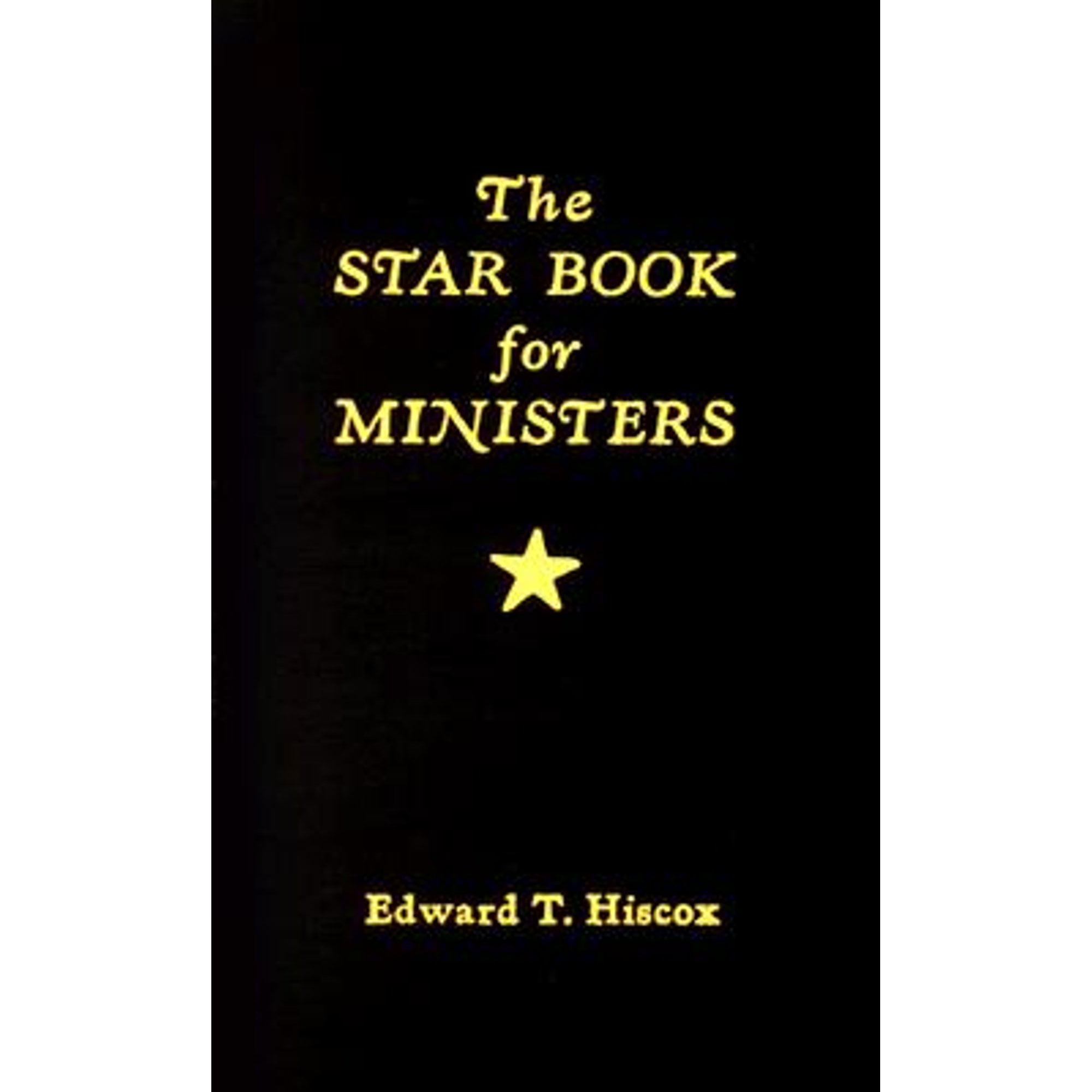 Pre-Owned The Star Book for Ministers (Hardcover) 0817001670 9780817001674