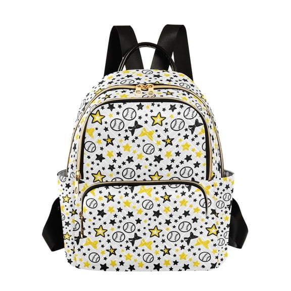 Star Bow Fashion Backpack for Women Lightweight College Travel Casual Daypack