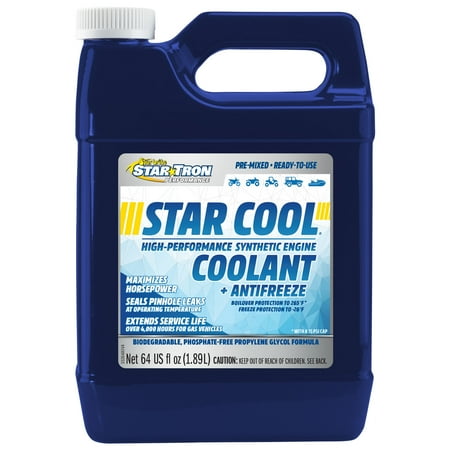 Star Brite 033264 Hi Performance Extended Life PG Coolant 50/50 - 64oz.