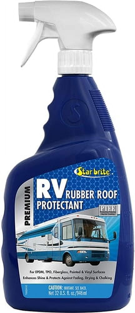 STAR BRITE Premium RV Rubber Roof Protectant - 32 OZ (075932) , White